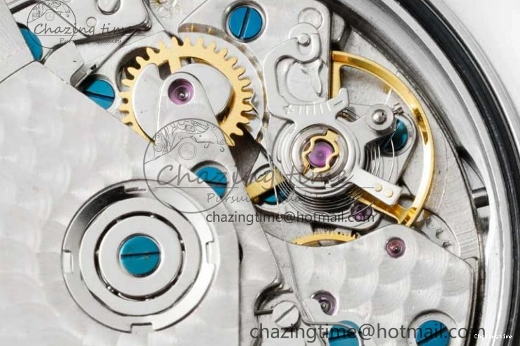 0601 SportInspired Speedmaster Racing Master SS HKF Best Edition Blue Black Dial on Black Rubber Strap A 7817
